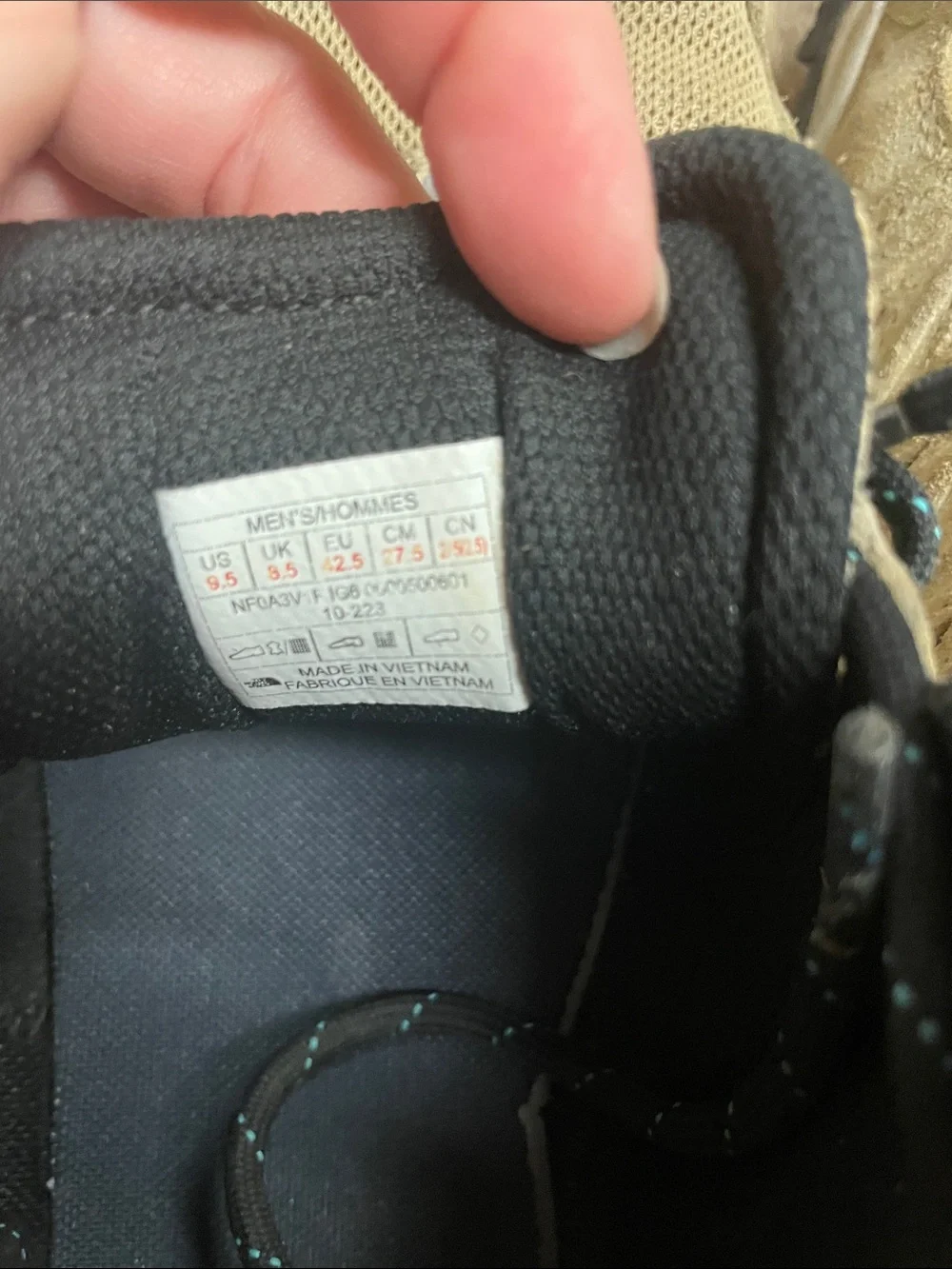 The North Face Men's Olive/Tan Trail Sneakers